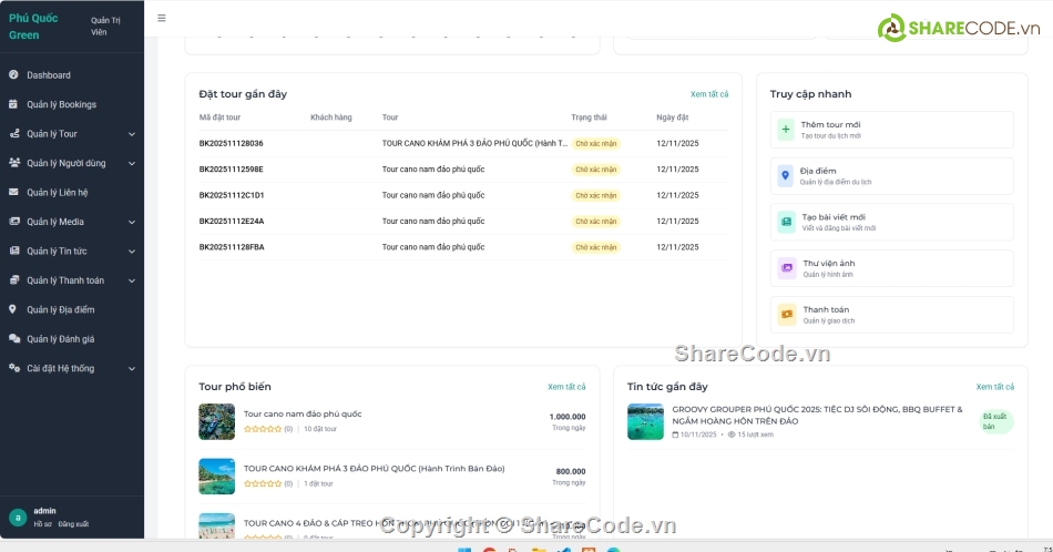 web du lịch,chia se code web du lich,code web mobile,quản lý du lịch